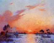 费迪南德卢瓦扬 - Sunset in Briere